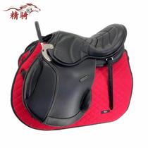 Saddle with full set of horse with super slim coach integrated saddle size short saddle with equestrian items brand new