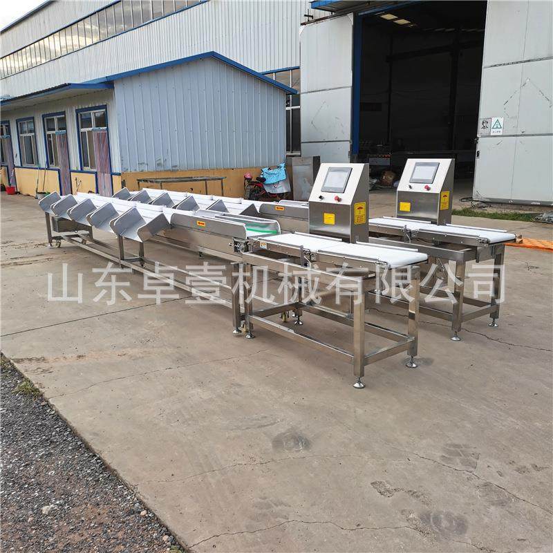鸡爪鸡翅鸡腿重量分选机 海参牡蛎称重分级机分拣称 白条鸡分拣机,淘宝优惠券,粉丝福利购,淘宝优惠卷