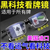 New Black tech overdraft eye mirror day and night Dual-purpose view human Sichuan clothing mens special light transmission Home Outdoor