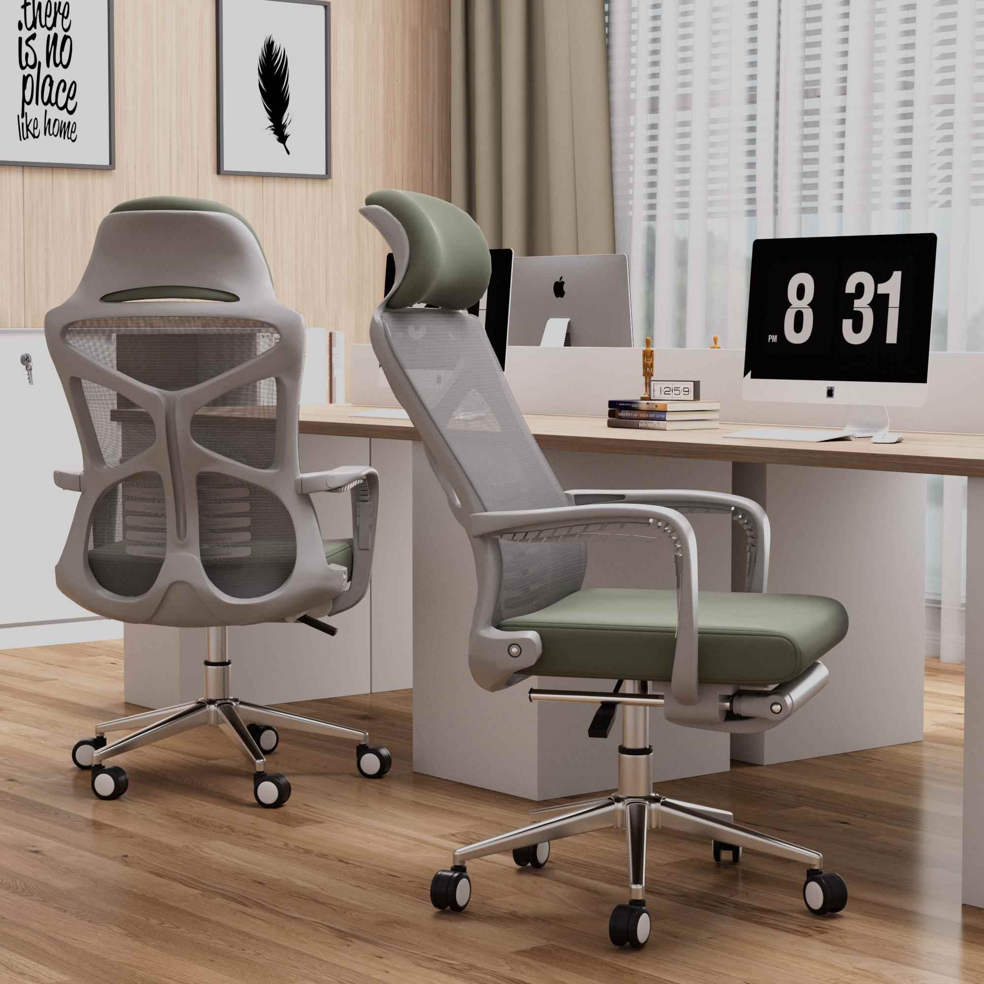 办公椅舒适久坐人体工p学椅午睡躺椅电脑椅家用转椅书桌椅子电竞 - 图2