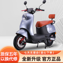 New Little Turtle King Electric Vehicle 72V Mini-Step Two-Wheel Men and Women Climbing Electric Bottles 60V Lithium Power National Label Electric Moo