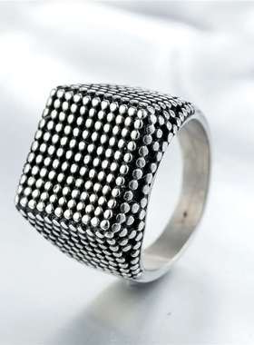 极速R0281-NK04 Fashion Simple Square Dense Dot MenWs Titani