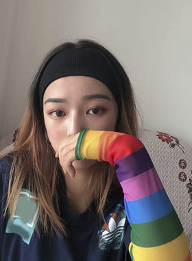 极速Fashion Absorbing Sweat Yoga Headband Candy ColWor Wide