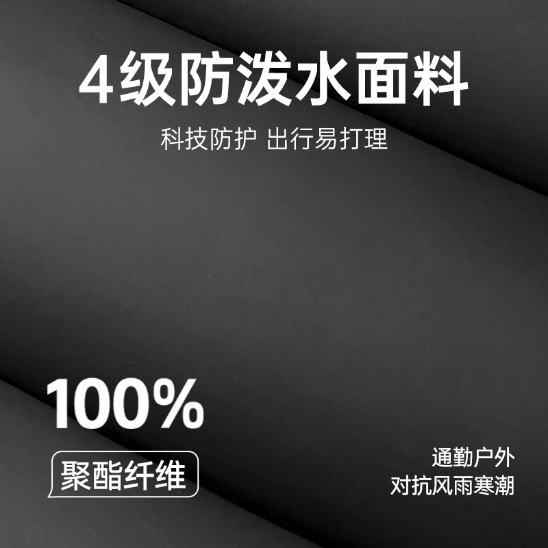 企鹅X骆驼短款羽绒服女冬季2024新时尚宽松面包服防风立领短外套