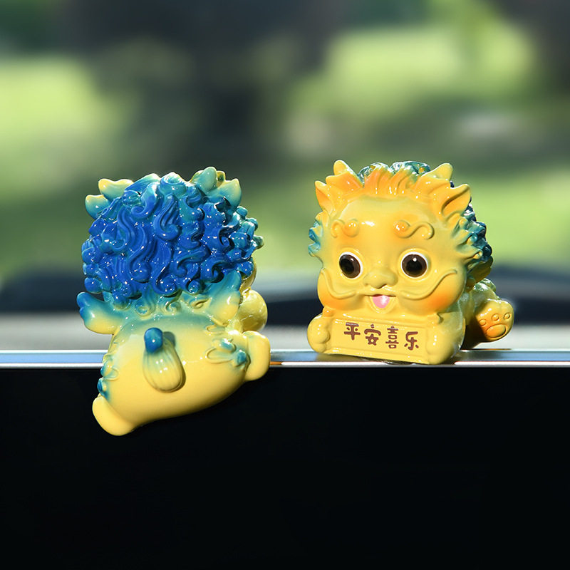 趴趴聚福小貔貅摆件可爱吞金兽创意汽车摆饰公仔电脑桌面装饰,淘宝优惠券,粉丝福利购,淘宝优惠卷