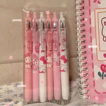 4Psc Set Sanrio Hello Kitty Gel Pens Girls Stationery Bulk P