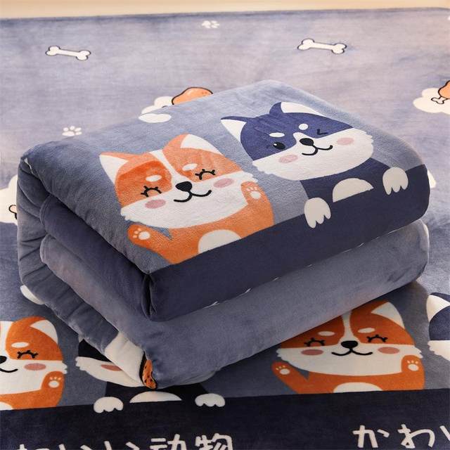 New direct sale coral velvet blanket flannel casual solid color flannel four season thin blanket small blanket air conditioning cover blanket
