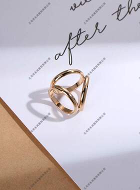 丝巾扣环百搭两用优雅简约三环丝巾扣女配饰品方巾披肩衣角打结扣