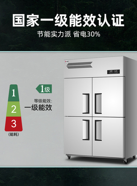 志高不锈钢商用冰箱可选风冷无霜