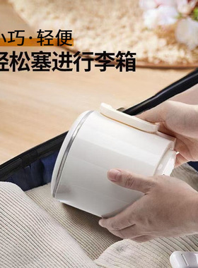 空盒子礼品外贸出口便携式烧水壶旅行不锈钢小型即热折叠热水壶