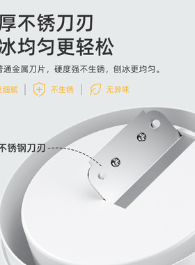 空盒子刨冰机手动家用小型雹冰机摆摊手摇破冰制冰沙绵绵冰碎冰机