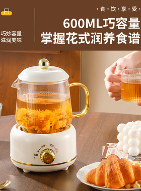 空盒子多功能生杯迷你生壶电热水杯保温杯办公室煮花茶壶礼盒装