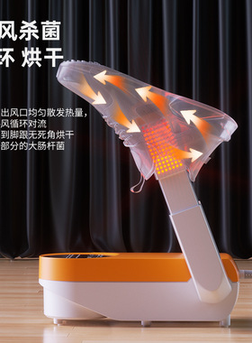 空盒子跨境烘鞋机干鞋器折叠烘干鞋机可伸缩智能家用