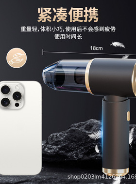 空盒子手持便携式无线吸尘器干湿两用车载吸尘器家用大吸力迷你吸