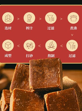 分装瓶收纳罐正宗云南红糖古法手工甘蔗老红糖红糖块单独小包装气