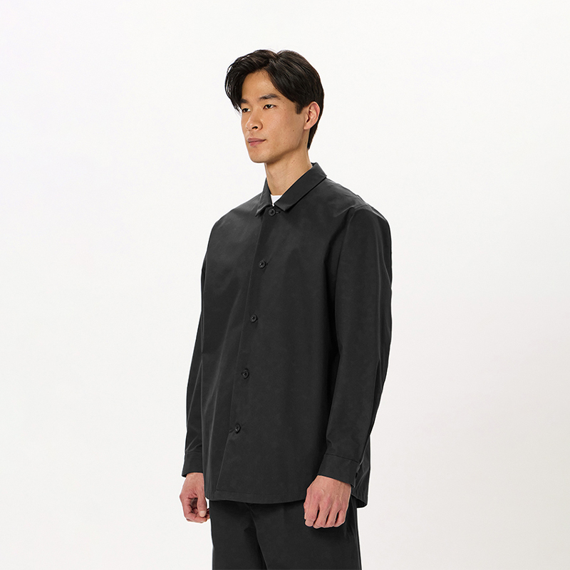 Goldwin秋PERTEX长袖衬衫休闲宽松外套男女同款 - 图0