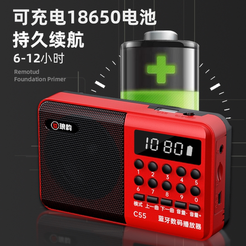 收音机老人专用2026新款高端老年人广播一体机多功能FM小型播放器 - 图1