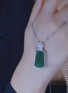 气质项链新中式毛衣链女送妈妈