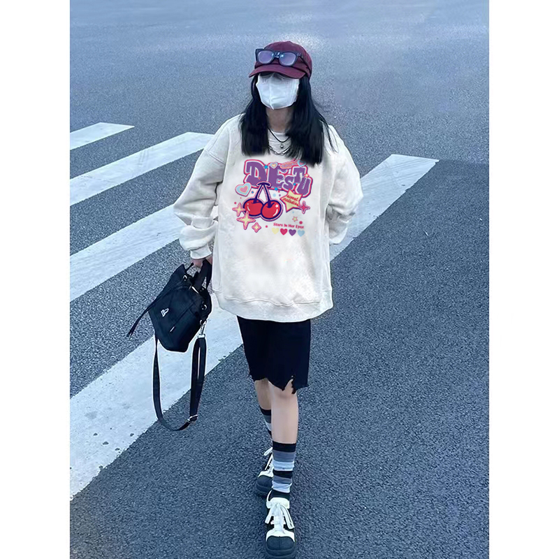 【拍3件】秋季新款圆领卫衣，多种款式可选，还有连帽的款式也是一个价格!-第2张图片-提都小院