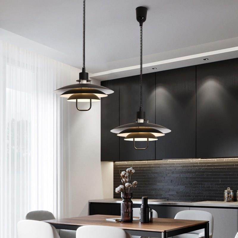 丹麦饭厅吊灯商用饭店铺PH5吧台灯现代简约火锅铁艺餐饮飞碟灯具,淘宝优惠券,粉丝福利购,淘宝优惠卷