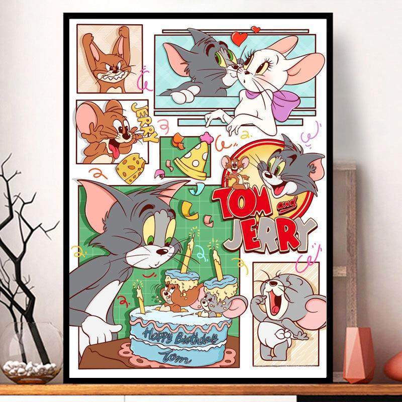 儿童手工5Diy钻石刺绣2025新卧室贴纸十字绣卡通钻石画充满钻石新,淘宝优惠券,粉丝福利购,淘宝优惠卷