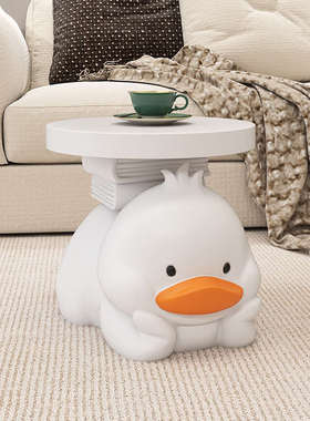 鸭子大型落地摆件客厅电视柜沙发边几装饰品茶几床边搬家乔迁礼