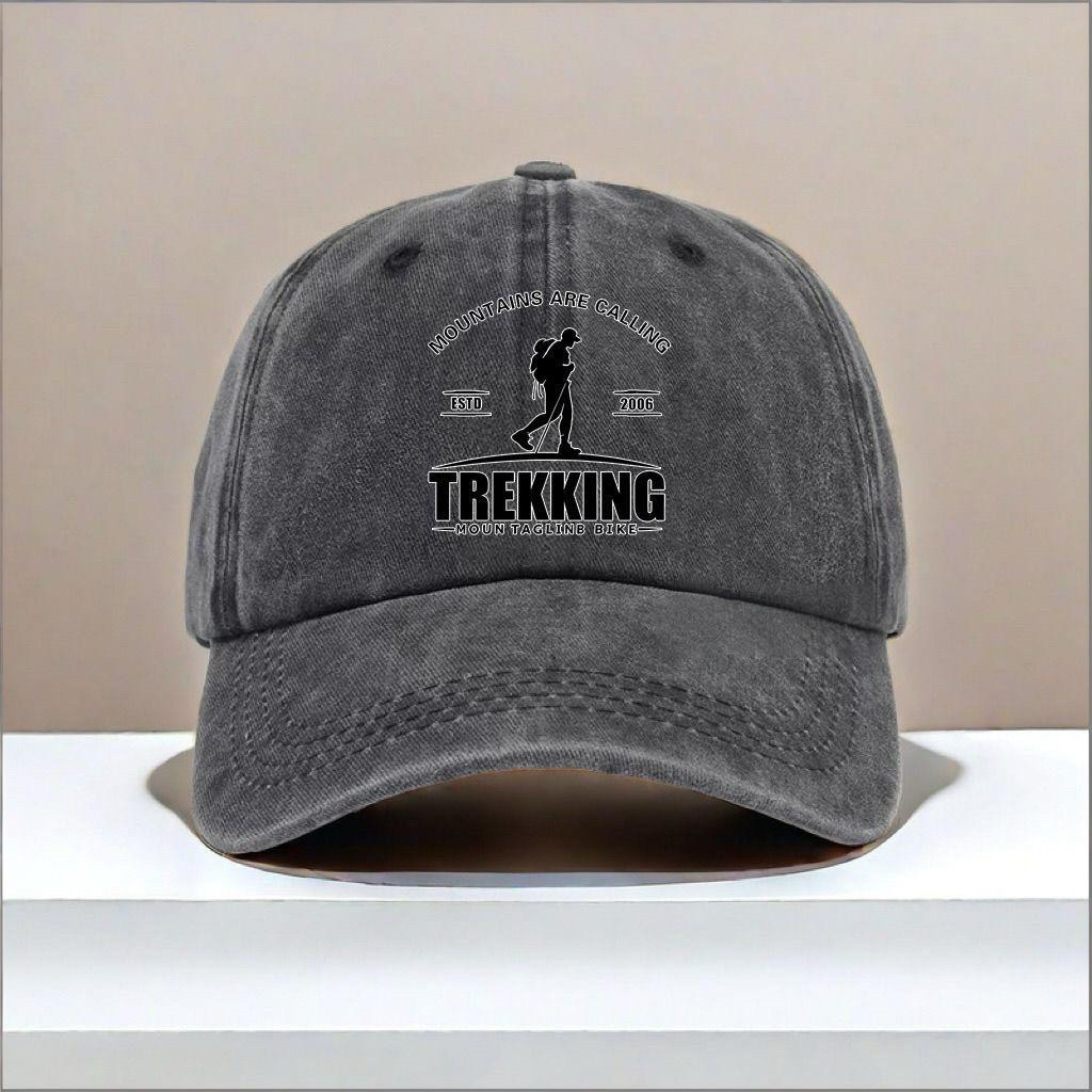 棒球帽男女百搭帽子群山自由探险原创做旧遮阳户外TREKKING鸭舌帽,淘宝优惠券,粉丝福利购,淘宝优惠卷