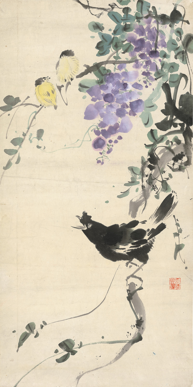 审物张其翼绘画艺术与文献中国工笔花鸟画临摹范本近现代白描工笔重彩花鸟花卉绘画技法学术研究写意花鸟翎毛艺术收藏鉴赏画集画册