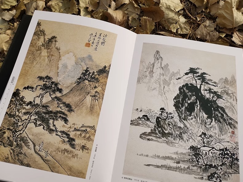 中国近现代名家画集 佟育智 仿古写意水墨山水画技法工笔花鸟人物画国画初学者绘画入门教材山水云石建筑临摹范本艺术收藏鉴赏画册