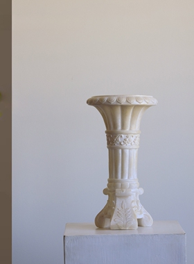 高级感中古风摆件小众艺术玄关客厅装饰花器欧式复古乔迁礼物轻奢