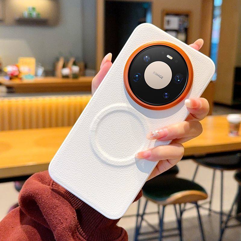 适用华为Mate80手机壳高档金甲素皮Mate80Promax新款简约防摔男女,淘宝优惠券,粉丝福利购,淘宝优惠卷