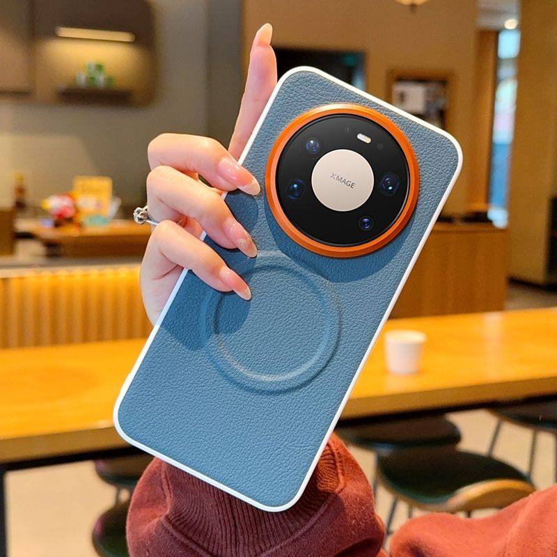 适用华为Mate80手机壳高档金甲素皮Mate80Promax新款简约防摔男女,淘宝优惠券,粉丝福利购,淘宝优惠卷