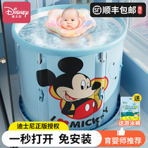 Baby Swimming Bucket Home Childrens Bath Tub Bath Tub Shower Tub Foldable Thickened Baby Bath Tub Swimming Pool