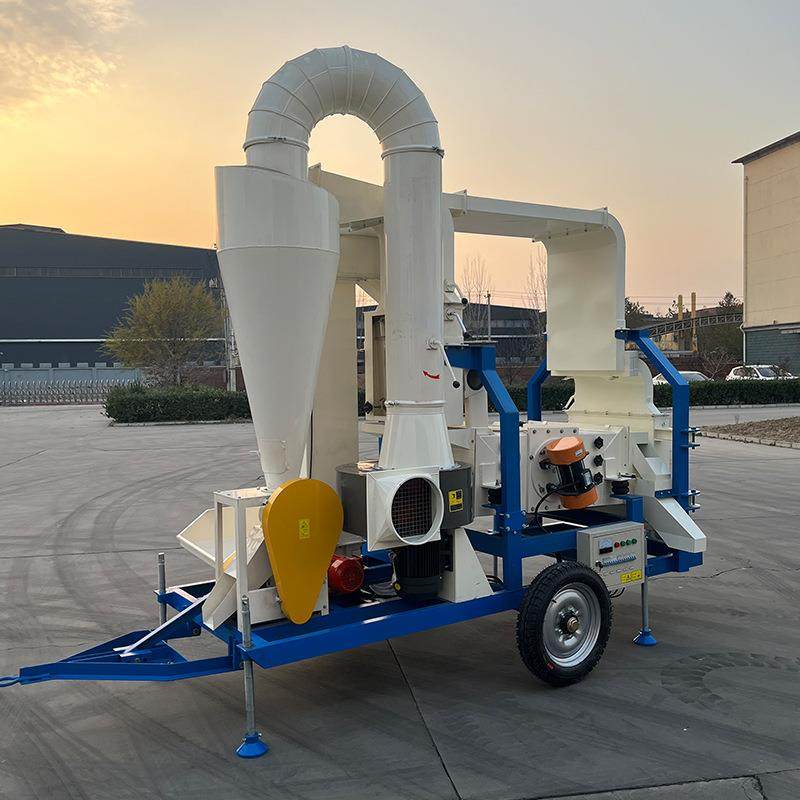 5XZC-3DS双风道风筛清选机小麦玉米种子粮食筛选设备 - 图1