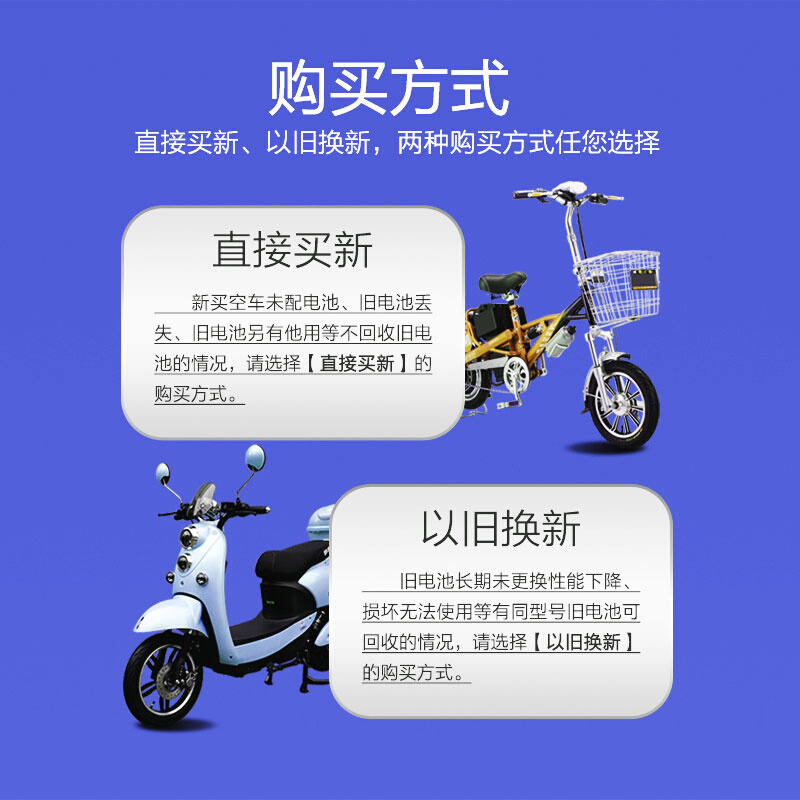 石墨烯黑金电池48V13AH60V35AH72V电动车电瓶爱玛绿源台铃22a - 图2