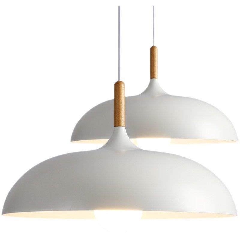 北欧吊灯创意个性单头简约现代LED餐饮吧台饭厅书房铁艺锅盖灯罩,淘宝优惠券,粉丝福利购,淘宝优惠卷