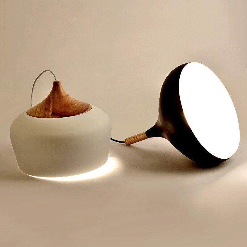 北欧吊灯创意个性单头简约现代LED餐饮吧台饭厅书房铁艺锅盖灯罩,淘宝优惠券,粉丝福利购,淘宝优惠卷