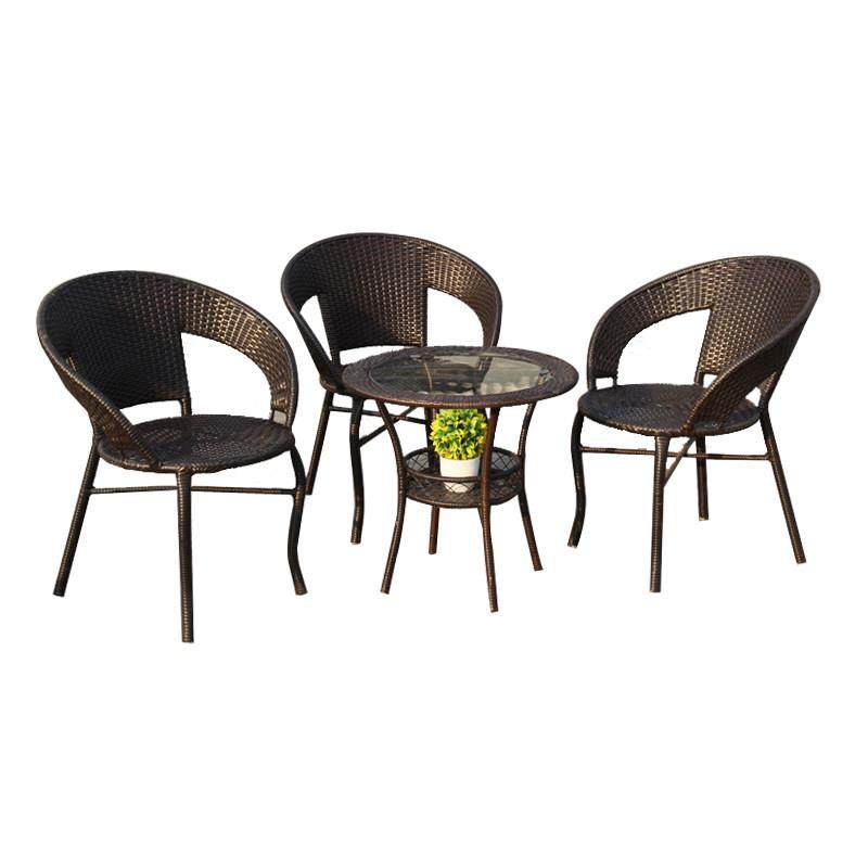 白色藤椅三件套阳台休闲腾椅子茶几户外室内茶桌椅庭院简约小桌椅,淘宝优惠券,粉丝福利购,淘宝优惠卷