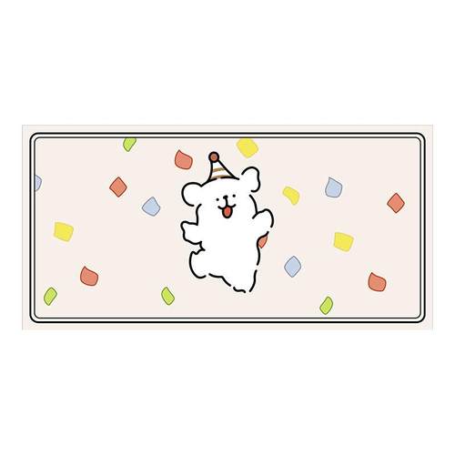 可爱地毯夏季冰丝凉席主卧床边垫加厚客厅地垫房间全铺床下脚垫 - 图3