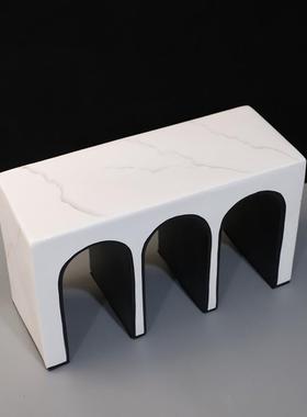 简约欧式创拱门艺术摆件家居客厅电视柜装饰品酒店样板间桌面摆设