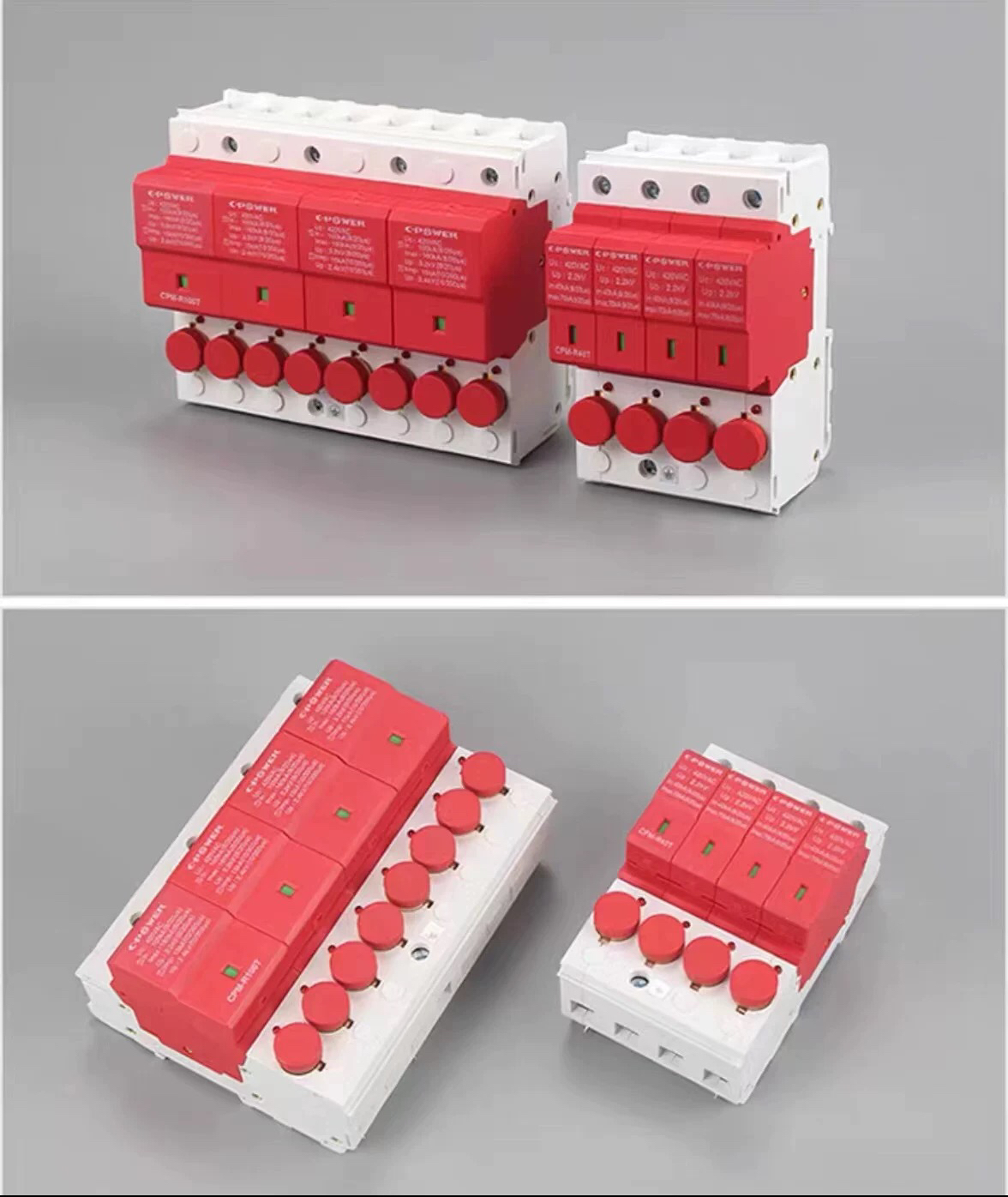 天津中力浪涌保护器一级二级CPM20熔断器系列防雷器电涌保护器 - 图0