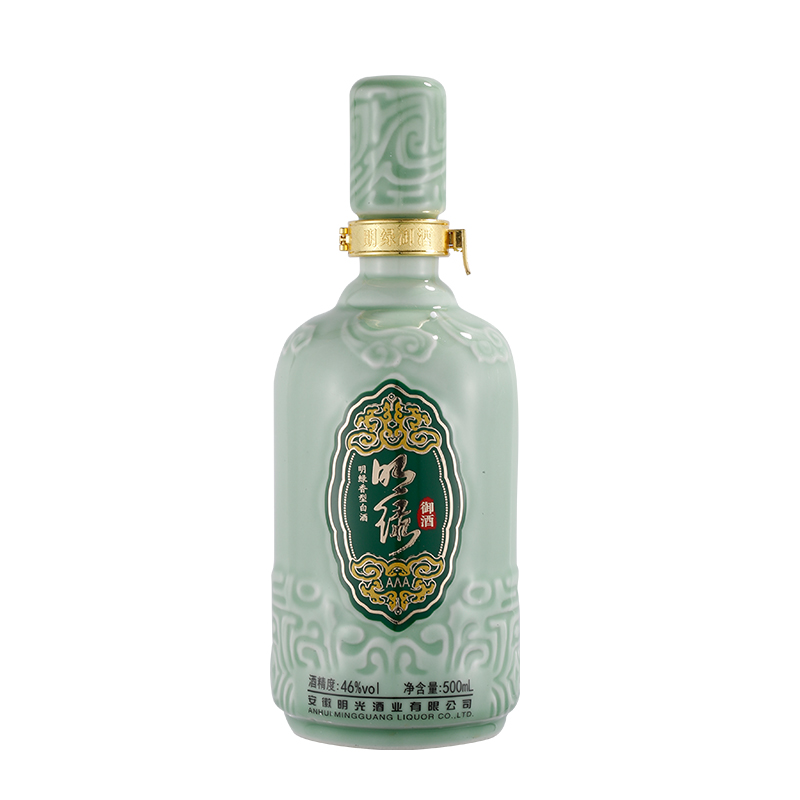 【酒厂直营】老明光明绿御酒3A46度500ml*1瓶  明绿香型白酒 - 图3