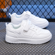 Jordan is suitable for childrens 2024 summer and autumn new white shoes for girls and boys versatile sneakers medium and large childrens running shoes flat