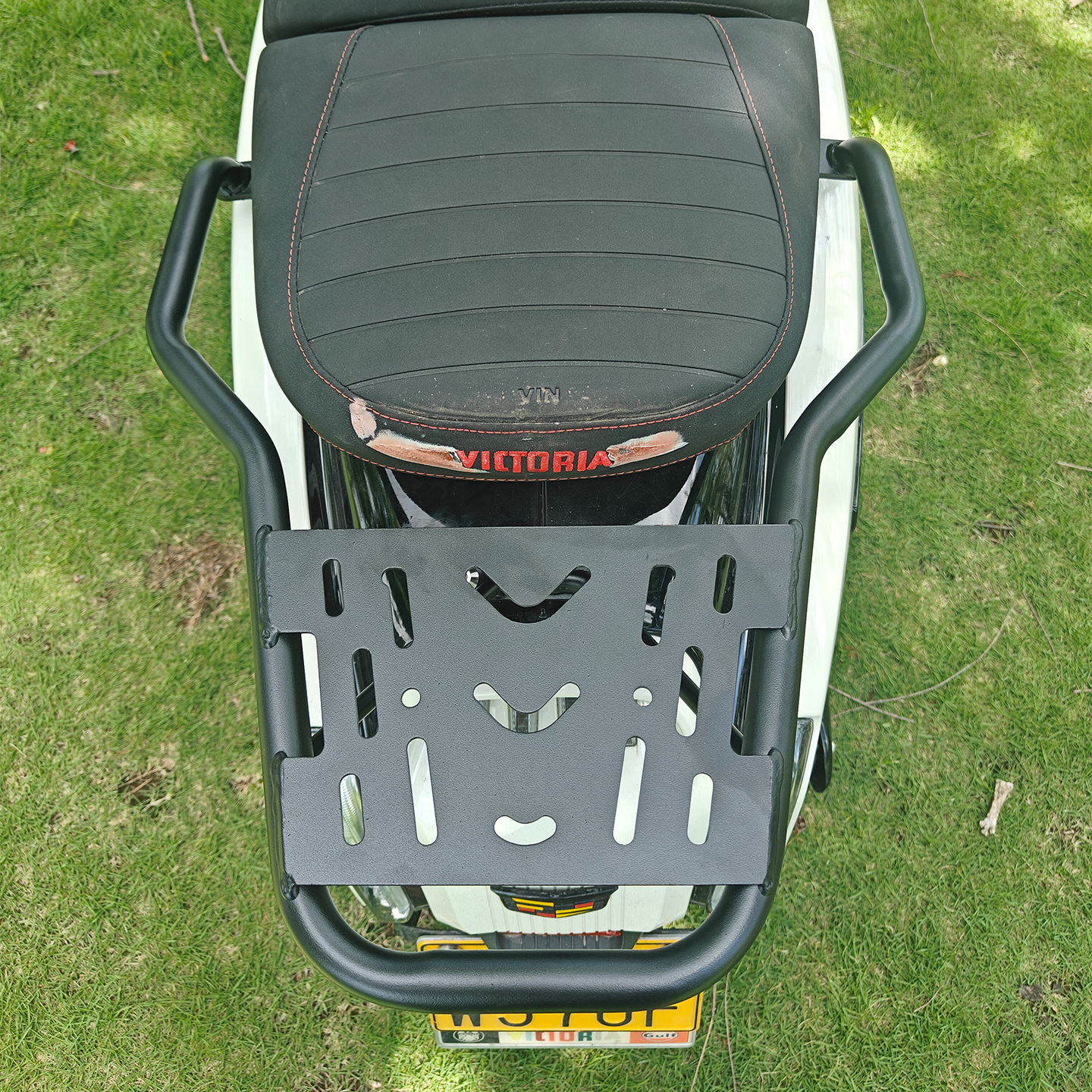 适用于龙嘉维多利亚Sixties150/250/300si尾箱架前货架短尾改装件 - 图2