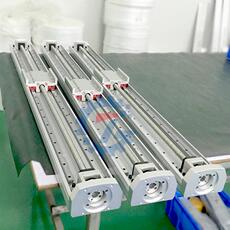 Силикагель частицы t机械手钢7电动模组双往复导轨重载伺服线性模组h1滚珠丝杆滑台高