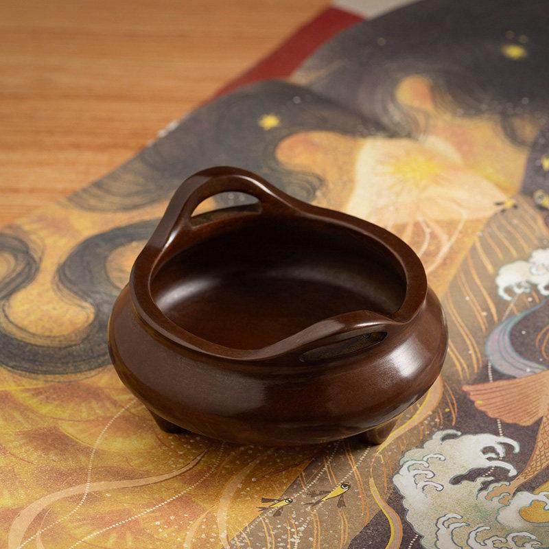铜之美 铜香炉家用室内熏香创意摆件家居办公桌茶几工艺品礼品送,淘宝优惠券,粉丝福利购,淘宝优惠卷