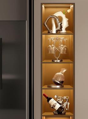 海贝海轻奢高档家居客厅电视柜酒柜暴力熊红酒架餐边柜装饰品摆件