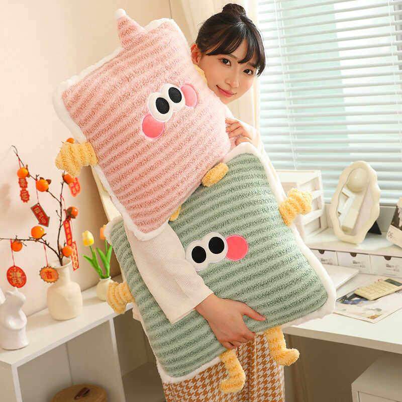 多巴胺抱枕被子两用办公室午睡枕头毯子二合一汽车载内靠垫空调被,淘宝优惠券,粉丝福利购,淘宝优惠卷