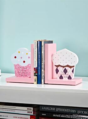 卡通可爱书挡摆件儿童书桌动物书柜装饰家居饰品书房书立书靠桌面