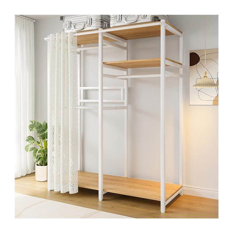 简易衣柜卧室家用衣帽间架子转角衣橱结实耐用开放式组装金属衣柜,淘宝优惠券,粉丝福利购,淘宝优惠卷